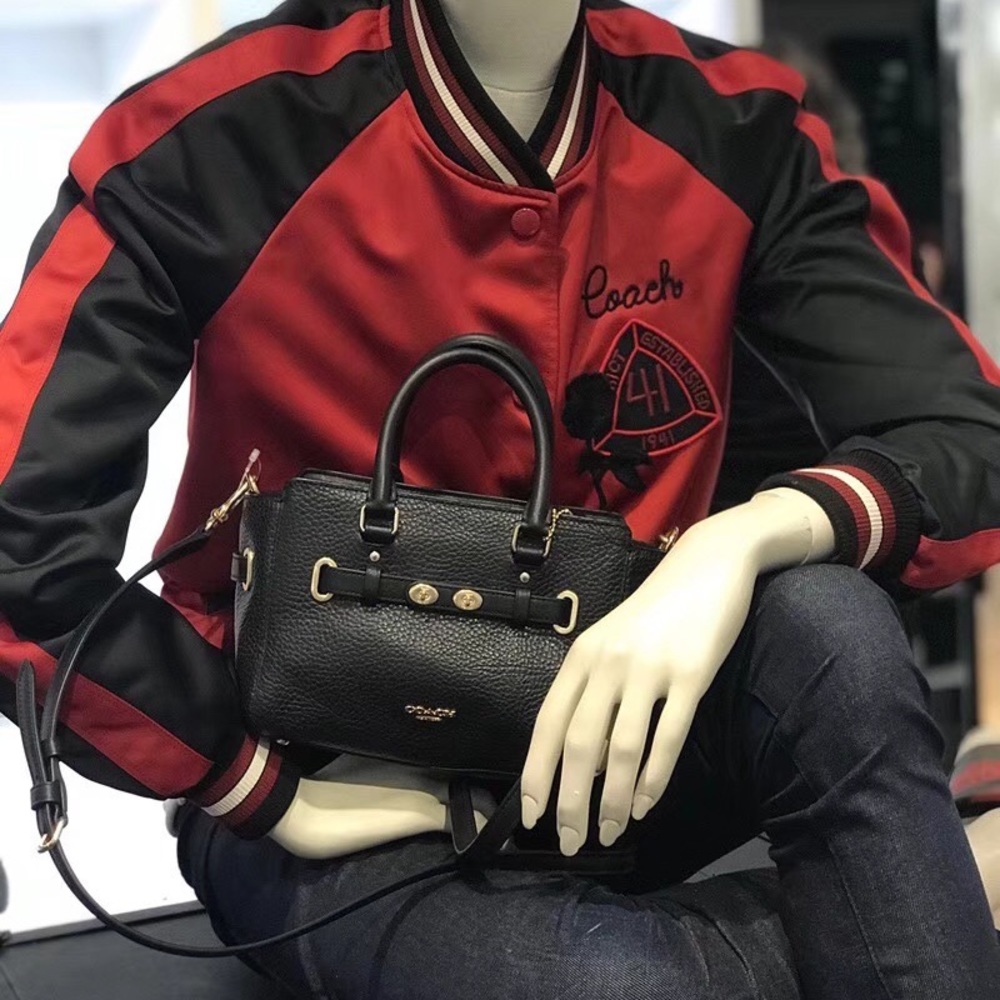 Coach Black Small Messenger Bag